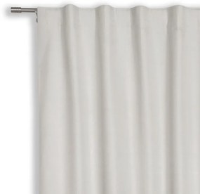 Tenda Linen 60 bianco, passanti nascosti 140x300 cm