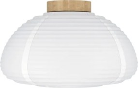 Eglo 44063 - Plafoniera SUMMERHILL 1x E27/40W/230V Ø 40 cm bianco/beige