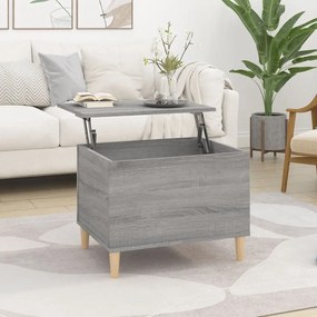 Tavolino Salotto Grigio Sonoma 60x44,5x45 Cm Legno Multistrato /