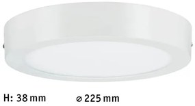 Paulmann 70642 - LED/12,5W Plafoniera LUNAR 230V diametro 22,5 cm bianco