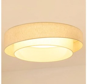 Brilagi - Plafoniera LED dimmerabile SHINE LED/24W/230V color crema + telecomando