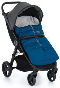 PETITE&amp;MARS - SET Coprigambe per bambini 3in1 JIBOT + stroller mano muff blu
