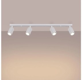 Brilagi - Faretto CRESTO 4xGU10/10W/230V bianco