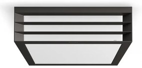 Philips 17350/93/PN - Plafoniera da esterno MYGARDEN MOONSHINE 2xE27/14W