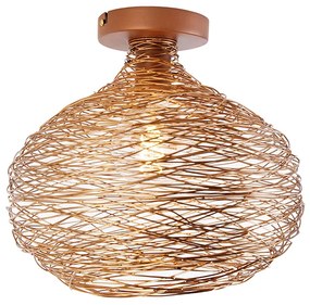 Plafoniera di design rame - Sarella