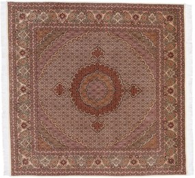 Tabriz Tappeto 200 x 210 Beige (Iran) Annodato A Mano