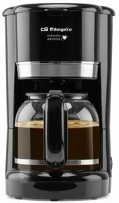 Caffettiera Americana Orbegozo CG 4027 N Nero 900 W 1,5 L 15 Tazze