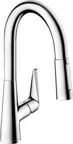 Miscelatore lavello cucina monocomando 160 con doccetta estraibile 2jet Cromo hansgrohe Talis M51 72815000