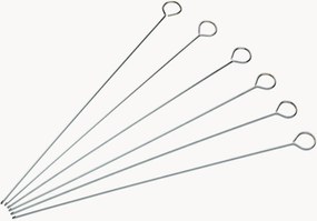 Set di 6 spiedini piatti e per barbecue Spiedo