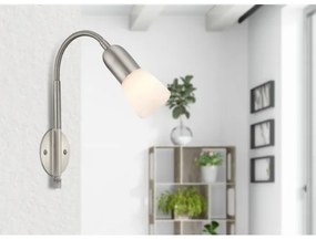 GLOBO 5453-1W - Flessibile piccola lampada 1xE14/40W/230V