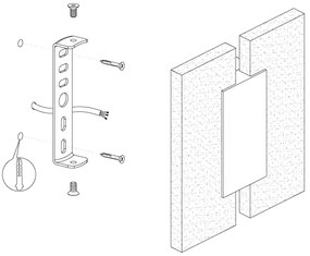 Eglo 96043 - Applique a LED METRASS 2 2xLED/4,5W/230V