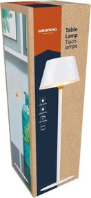 Grundig - Lampada da tavolo touch a LED/5V 1200 mAh
