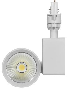 Faro LED 42W Binario Trifase CRI92, 125lm/W, UGR13, 36°/60°, PHILIPS CertaDrive Colore Bianco Variabile CCT