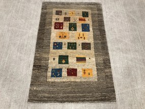 Gabbeh Tappeto 100x160 Beige (Iran) Annodato A Mano
