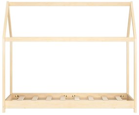 Giroletto per bambini in legno massello di pino 70x140 cm