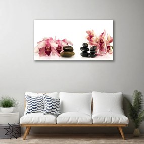 Quadro su tela Pietre di fiori Art 100x50 cm