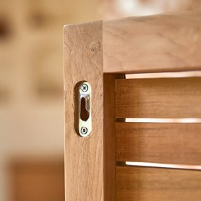 Tikamoon - Testata letto per bambini in legno di teak 95 Suzette