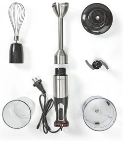 Nedis KAHB400CAL - Frullatore 4in1 800W/230V acciaio inossidabile