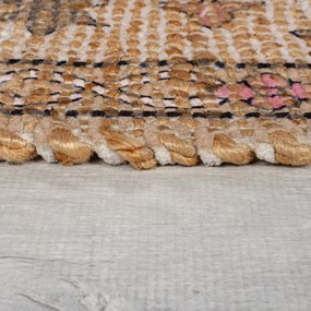 Tappeto di colore naturale in misto iuta tessuto a mano 160x230 cm Celine Jute Global – Flair Rugs