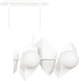 Lampadario a Sospensione DRIFTON 6 BLACK e WHITE Colore Bianco
