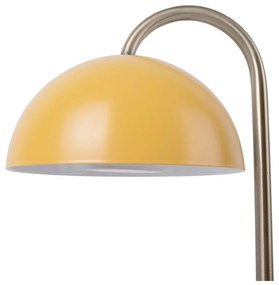 Lampada da tavolo Decova in giallo ocra Dome - Leitmotiv
