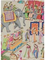Manuel Canovas Tapete Kalinda - Rose Persan