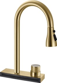 Rubinetto da cucina REA CONOR BRUSH GOLD