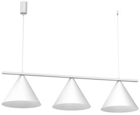 Lampadario a cavo CAPITAL 3xGX53/15W/230V bianco