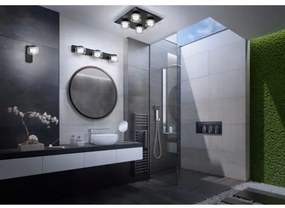 Ledvance-Applique a LED da bagno ORBIS FLAME 2xLED/5,5W/230V IP44 nero