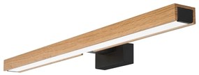 Brilagi-Illuminazione a LED per specchi da bagno WOODY MIRROR LED/12W/230V IP44 quercia/nero