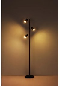 Globo 57910SB - Lampada con piedistallo ROBBY 3xGU10/5W/230V nero