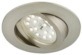 Briloner 7296-012 - Lampada da incasso LED dimmerabile/6,5W/230V IP23 cromo