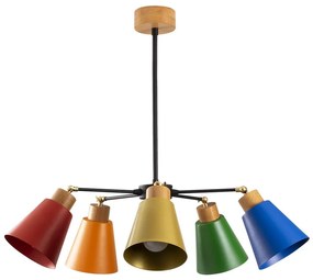 Lampada per bambini con paralume in metallo ø 58 cm Manavgat – Opviq lights