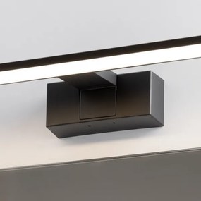 Brilagi - VESTRA LED Specchio da bagno con luce 12W/230V 60 cm IP44 Nero