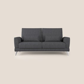 Tommy Divano relax con schienali traslanti in morbido tessuto fiammato T06 antracite