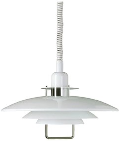 Belid - Primus II Lampada a Sospensione Ø43 Bianco/Cromato E27 Belid