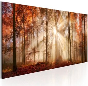 Quadro Autumnal Dawn  Colore Marrone, Dimensioni e Misure 150x50