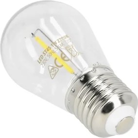 Lampadina LED FILAMENT ST45 E27/1W/230V 2700K