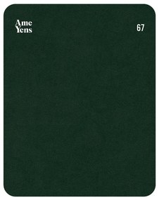 Divano in velluto verde scuro 170 cm Karoto - Ame Yens