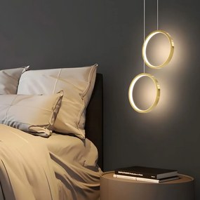 Lampada a sospensione LED G112-CP Gold