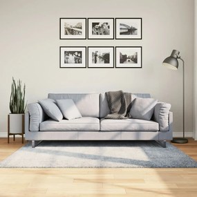 Tappeto Shaggy Pamplona A Pelo Lungo Moderno Blu 120x170 Cm /