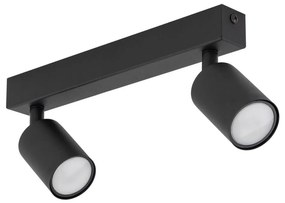 Faretto NEX 2xGU10/10W/230V nero