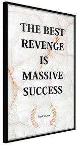 Poster  The Best Motivation  Cornice Quadri Cornice nera, Larghezza x Altezza Home decor 20x30