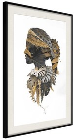 Poster  Forest Witch  Cornice Quadri Cornice nera con pass-partout, Larghezza x Altezza Home decor 20x30