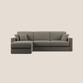 Best Divano letto angolare con penisola in tessuto smacchiabile QuickClean T08