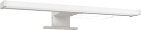 Lampada LED da Specchio 35cm 4W Grigio Chiaro Tripla Installazione Colore Bianco Caldo 3.000K
