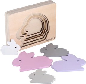 Puzzle in legno Rabbit – Kindsgut