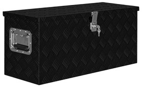 Cassetta İn Alluminio 80x30x35 Cm Nera /