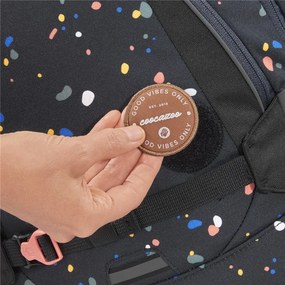 Zaino scuola coocazoo PORTER, Sprinkled Candy, certificato AGR