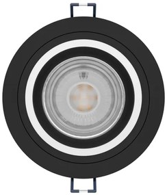 Eglo 900764 - LED RGBW Lampada da incasso dimmerabile CAROSSO-Z 4,7W/230V nero